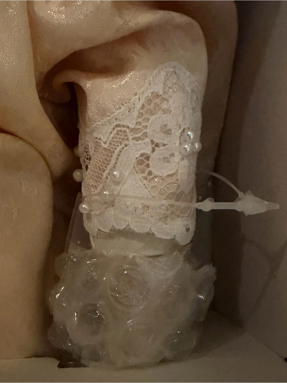 Collectible Ashton-Drake Charity Doll in Pale Pink Dress